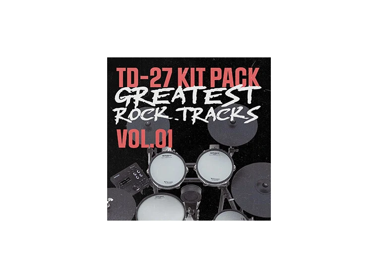 Roland Cloud TD-27 Kit Pack [Download] Greatest Rock Tracks Vol. 1 